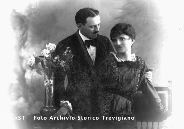 Giulio Marino con la moglie